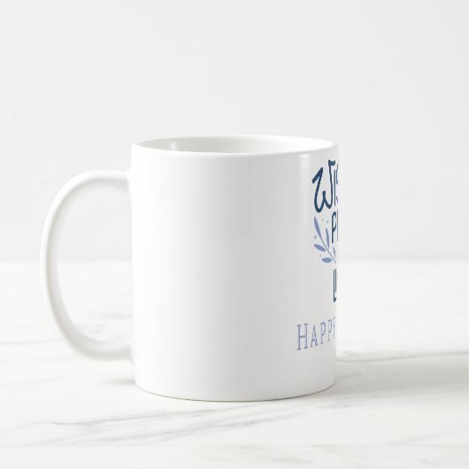Hanukkah Kaffeetasse (Links)