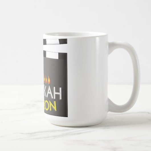 Hanukkah Kaffeetasse (Rechts)