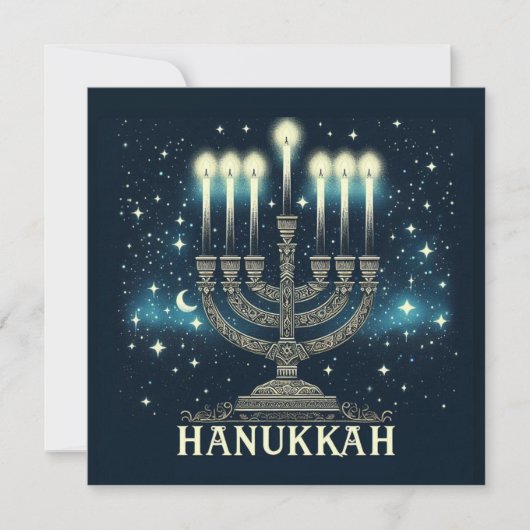 Hanukkah Karte (Vorderseite)