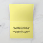 Hanukkah-Karte Dankeskarte (Innenseite)