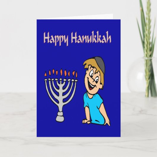 Hanukkah-Karte Feiertagskarte (Vorderseite)