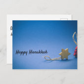 Hanukkah-Karte Feiertagspostkarte (Vorne/Hinten)