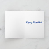Hanukkah-Karten Feiertagskarte (Innenseite)
