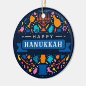 Hanukkah Keramik Ornament (Links)