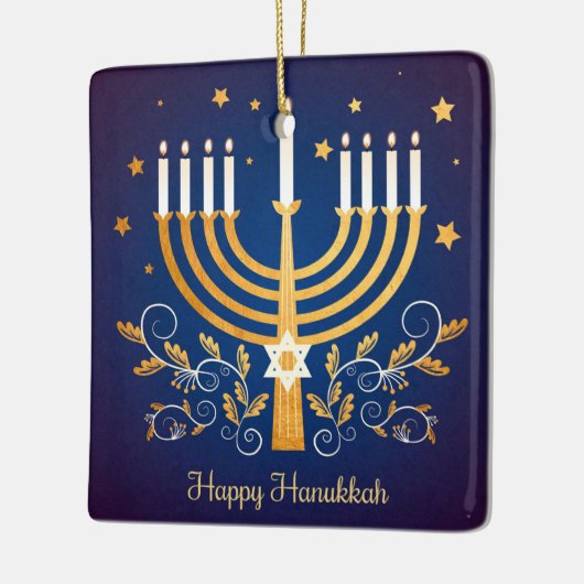 Hanukkah Keramik Ornament (Links)