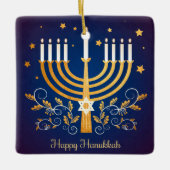 Hanukkah Keramik Ornament (Vorderseite)