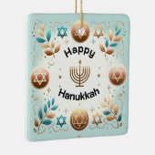 Hanukkah Keramik Ornament (Rechts)