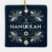 Hanukkah Keramik Ornament (Vorderseite)
