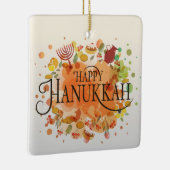 Hanukkah Keramik Ornament (Rechts)