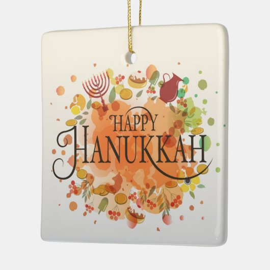 Hanukkah Keramik Ornament (Links)