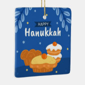 Hanukkah Keramik Ornament (Rechts)