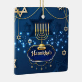 Hanukkah Keramik Ornament (Rechts)