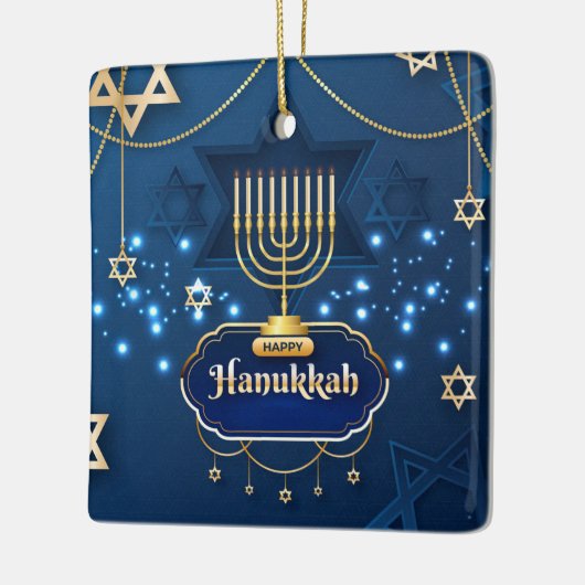 Hanukkah Keramik Ornament (Links)