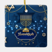 Hanukkah Keramik Ornament (Vorderseite)