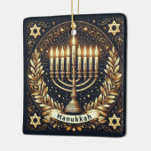 Hanukkah Keramik Ornament (Links)