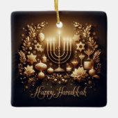 Hanukkah Keramik Ornament (Vorderseite)