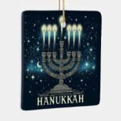Hanukkah Keramik Ornament (Rechts)