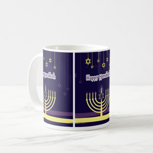 Hanukkah Kitchen Dinning Tasse Cups (Vorderseite Links)