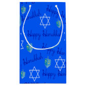 Hanukkah Kleine Geschenktüte (Rückseite)