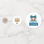 Hanukkah Konfetti (Vorderseiten)