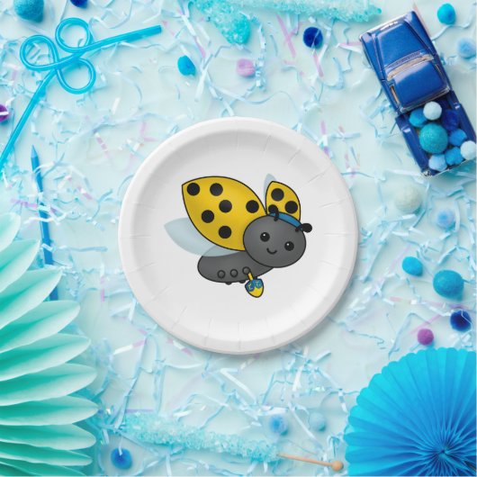 Hanukkah Ladybug Pappteller (Party)