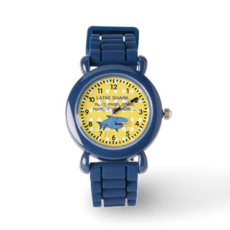 Hanukkah Latke Shark Watch Personalize Armbanduhr