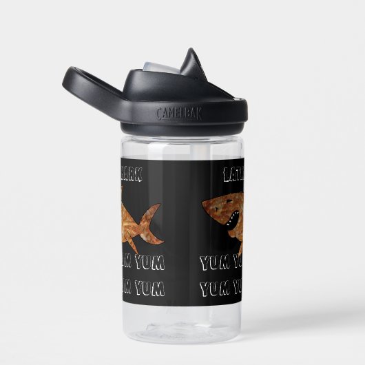 Hanukkah Latke Shark Water Flasche (rechts)
