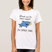 Hanukkah Latke Time/Women's Basic T - Shirt (Vorderseite)