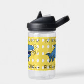 Hanukkah Latkes sind Num-Wasserflasche Trinkflasche