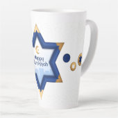 Hanukkah Latte Tasse (Rechte Ecke)