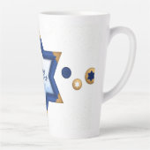 Hanukkah Latte Tasse (Rechts)