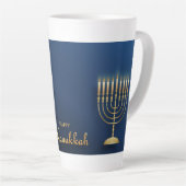 Hanukkah Latte Tasse (Rechte Ecke)