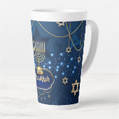 Hanukkah Latte Tasse (Rechte Ecke)