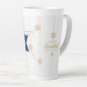 Hanukkah Latte Tasse (Rechte Ecke)