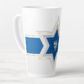 Hanukkah Latte Tasse (Linke Ecke)