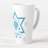 Hanukkah Latte Tasse (Rechte Ecke)