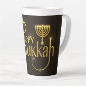 Hanukkah Latte Tasse (Rechte Ecke)
