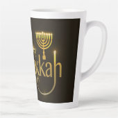 Hanukkah Latte Tasse (Rechts)