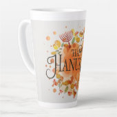 Hanukkah Latte Tasse (Linke Ecke)