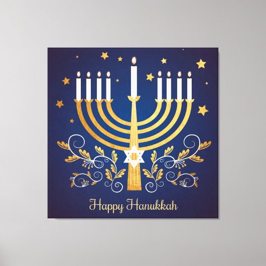 Hanukkah Leinwanddruck (Vorderseite)