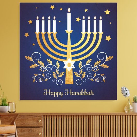 Hanukkah Leinwanddruck (Insitu (Wohnzimmer))