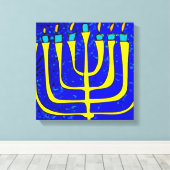Hanukkah Leinwanddruck (Insitu (Holzboden))