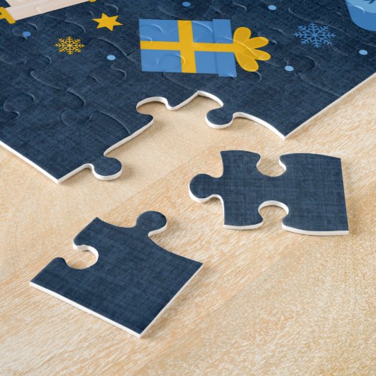 Hanukkah-Liebe und helles Puzzle (Seite)