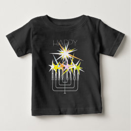 HANUKKAH LIGHTS BABY T-SHIRT