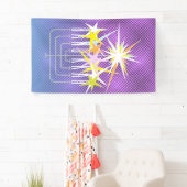 HANUKKAH LIGHTS BANNER (Insitu)