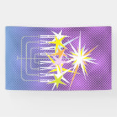 HANUKKAH LIGHTS BANNER (Horizontal)