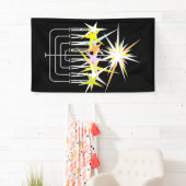 HANUKKAH LIGHTS BANNER (Insitu)