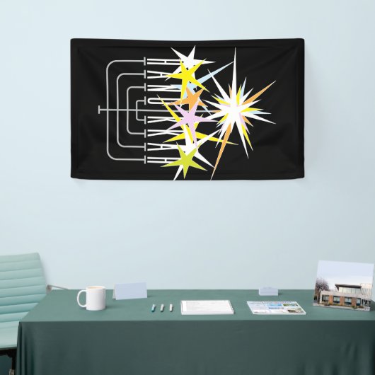 HANUKKAH LIGHTS BANNER (Messeveranstaltung)