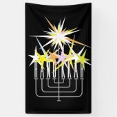 HANUKKAH LIGHTS BANNER (Vertikal)