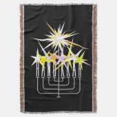 HANUKKAH LIGHTS DECKE (Vorderseite Vertikal)